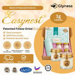 【JAKIM HALAL】Easynest® Freeze-Dried Edible Birdnest 1.0g 4S Premium Trial Set Pure Safe Nutritional
