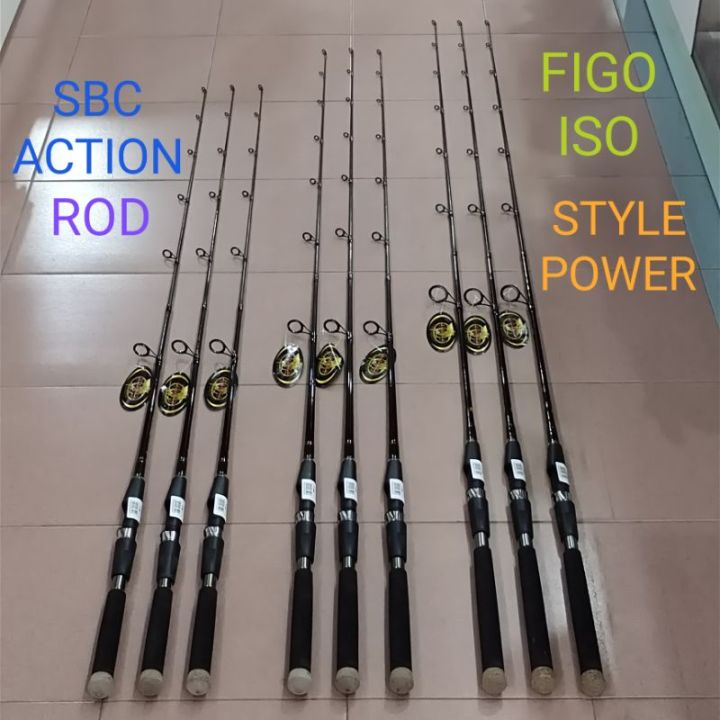 JORAN FIGO ISO STYLE POWER SPECIAL EDITION LENGTH : 5'0 / 5'6 / 6'0 /  6'6 / 7'0 SBC ACTION ROD (MADE IN JAPAN)