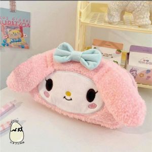 Fluffy and Cute Pencil Case l Kotak Pensil l Kotak Pensil Bulu l Kotak pensil besar l Pouch Make Up