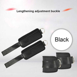 Tali Pergelangan Kaki Aolikes 7129 Engkel Hook Angkat Beban Weight Lifting Sport Gym Fitness Ring Ankle Strap Pull Up Olahraga Kaki