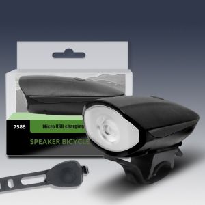 Đèn Xe Đạp Siêu Sáng 3 Chế Độ Kèm Còi TO Sạc USB Chống Nước.Lắp Cho Cả Xe Đạp Điện...ht