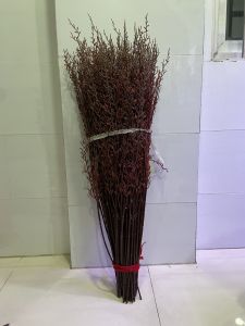 Combo 5 -10 Cành nhựa gắn hoa mai hoa dào dài 95cm trang trí Tết