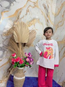 HARGA OBRAL BARBIE PITA SETELAN ANAK PEREMPUAN CRINKLE S M L XL