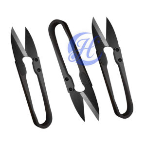 Kéo bấm chỉ lưỡi thép tay cầm nhựa thoải mái không đau tay kéo cắt chỉ thừa - H&H