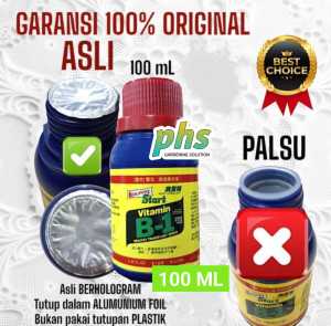 PUPUK VITAMIN B1 LIQUINOX TAIWAN 100ML - HORMON AKAR TANAMAN