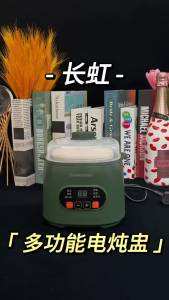 LZD Changhong Electric Stewpot Household Automatic Stewing out of Water Birds Nest Stewpot Ceramic Multi-Functional Soup Pot Small Household Appliances Casserole