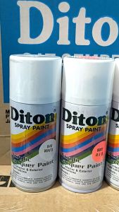 Pilok Cat Diton Stabilo Red 8001 White 840 Clear 8540 Paketan Merah stabilo 3 klg 150cc Pilox Cat Semprot Diton Spray Paint