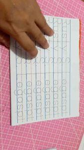 PERSONALIZED NAME TRACING PAD CURSIVE AND REGULAR FONT AVAILABLE