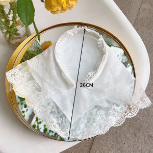 【On Sale】Korean New Vintage French Headscarf Girl Hair Band Lace Headband Turban Hair Accessories