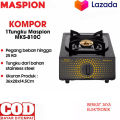 Maspion MSP MKS810C Kompor Gas Stove Teflon Non-stick Coating Anti Lengket 1Tungku/Single Burner LPG. 