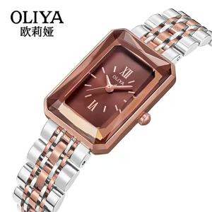 OLIYA Ouliya Brand Watch Square Female Student New Product Elegant High-Value Womens Watch TikTok Cross-Border