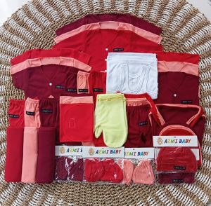 40Pcs Perlengkapan Baju Bayi Baru Lahir Newborn