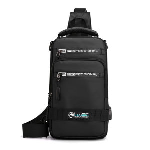 IELGY Korean style outdoor casual waterproof simple backpack men