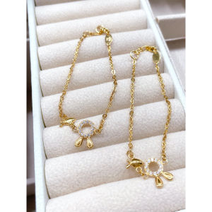 Gelang emas anak 420 dan 375 model variasi berat 1- 3 gram an