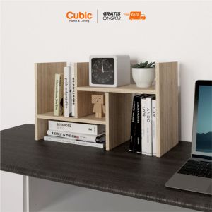 Cubic Rak Meja Minimalis / Rak Buku Serbaguna Portable / GENIO RM 60