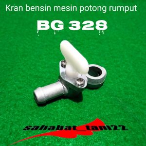 Kran Bensin Karburator Mesin Potong Rumput Tipe BG328 338 318 368 ( NEPEL/1 HOLE )