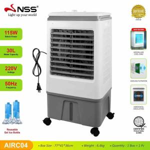 Air Conditioning Fan 30L Large Water Tank Mobile Air Cooler Household High Air Volume Tower Fan with actual photo