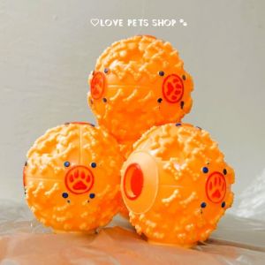 Bóng đồ chơi cho Chó rò rỉ thức ăn phát tiếng kêu (mẫu mới) - Love Pets Shop