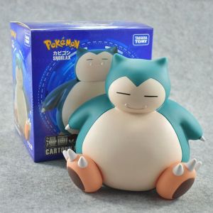 FastShipping Cute Cartoon Piggy Bank Snorlax Anime Figuras Pokemones Snorlax Money Bank Action Figure Model Toys Gifts for Kids