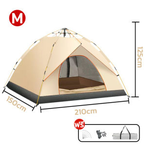 เต็นท์ เต้นท์สนาม เต้นท์ เต้นท์นอน เต๊นท์ เต้นท์กางอัตโนมัติ เต้น เต้นท์ ใหญ่ เต็นท์สนาม เต้นท์กลางแจ้ง2-3/3-4/5-8 คน Automatic tent