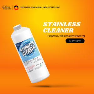ICHEM PRODUCT STAINLESS CLEANER LITER (STAINLESS CLEANER STAINLESS SPOT REMOVER)