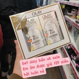 SET Kem Dưỡng Ngày Đêm Olay UK Total Effect 37ML