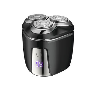 เครื่องโกนหนวดพกพา เครื่องโกนหนวดไฟฟ้าสำหรับผู้ชาย กันน้ำ ทำความสะอาดง่าย ชาร์จไฟได้ พร้อมส่ง ใช้งานง่าย