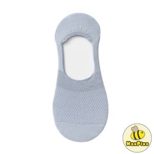 MaxPlus Breathable Womens Invisible Non-Slip Boat Socks Mesh Design Polyester Soles Boat Socks