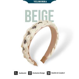 Headband Stevia Bando Korea Bandana Payet Kepang by Velmorra