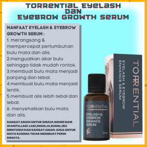 Torrential Eyelash & Eyebrow Growth Serum [Serum Penumbuh Bulu Mata dan Alis]