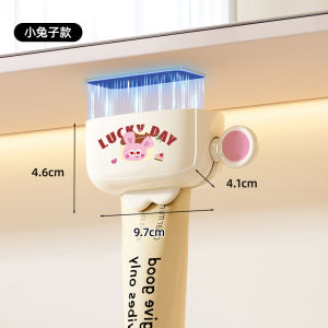 Magnetic toothpaste squeezer household wall-mounted toothpaste clip wall-mounted storage rack/Wallmounted magnetic toothpaste squeezer shelf