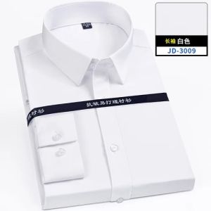 8XL Superfine Denier Bamboo Fiber Micro Elastic Formal Shirts for Men Plus Large Size Casual Slim Fit Long Sleeve Shirts for Men2026