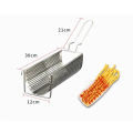 เครื่องบีบเฟรนซ์ฟรายด์ แบบยาว30cm. กดเส้นมันฝรั่งทอด แถมฟรีตะแกรง รุ่นZB-D232 📌มีพร้อมส่ง. 
