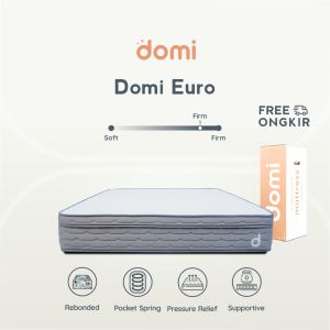 Domi Euro Mattress 28cm / Kasur Firm Premium / Supportive Rebonded