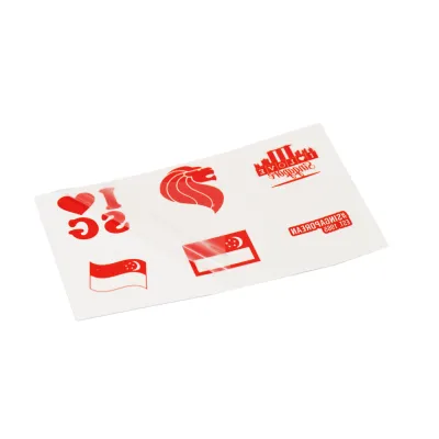 [Ready Stock] Singapore Theme Tattoo Sticker | National Day Goodie Bag | Singapore Souvenir
