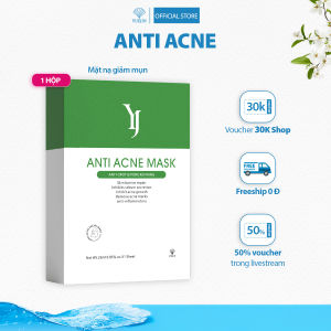 [Hộp 10 Miếng] Mặt nạ trị mụn Anti Acne Mask Yuejin kháng viêm giảm sưng trị mụn hiệu quả