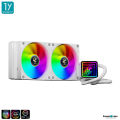 ชุดน้ำระบบปิด Tsunami V240 ARGB TDP 260W AIO Liquid Cooler รับประกัน 1 ปี. 