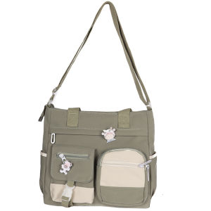 Mismi Joan Bag Tas Selempang Wanita Korean Style Multi Slot Tote Bag Perempuan Trendy - 31J