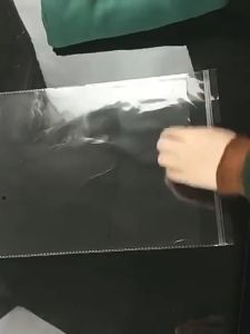 200pcs Clear Plastic Self Adhesive Bag Self Sealing Clothes Packing Resealable T-Shirt Packaging Bag