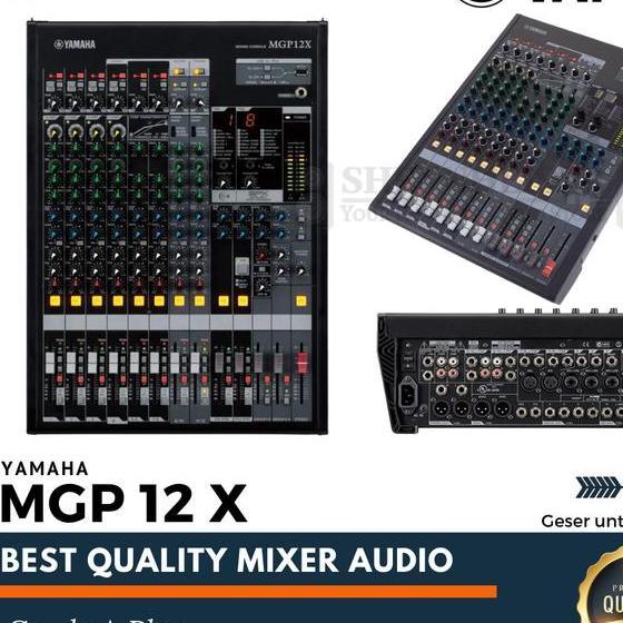 Mixer Audio YAMAHA MGP 12 X / Yamaha MGP 12X Lazada Indonesia