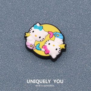 shoes charm cross charms Shoe Buckle Hole Shoes Accessories Cartoon hello  Conslation Fashion Shoes Accessories