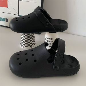 MenS Summer Ins Fashionable Outdoor Clogs Street Style Personalized Eva Soft Sole Beach Shoes