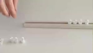 [Ten Years Cant Fall Off] Thickened Curtain Track/Silent Straight Track/Perforation-Free Self-Adhesive Slide Track/Dormitory Top-Mounted Side 窗帘轨道 窗帘杆 滑轨。。。