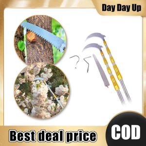 Telescopic 1.5-7M High Precision Branch Pruner–Saw&Fruit Picker Hook Multi-Functional Gardening Tool
