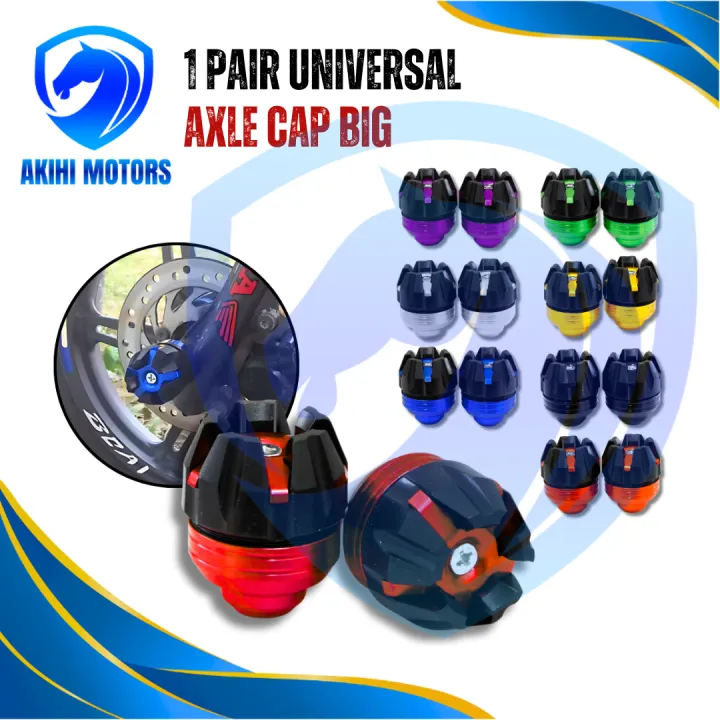 [AKIHI MOTOR] MOTORCYCLE AXLE CAP BIG | Lazada PH