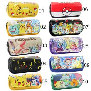 LVYIMAO ⭐   กรณีดินสอ Pikachu กรณีดินสอ Pok é mon กรณีดินสอนักเรียน กรณีดินสอซิป ความจุขนาดใหญ่ กรณีดินสอพกพา คุณภาพดี กรณีดินสอทนความดัน กรณีดินสอ ของขวัญเครื่องเ  [ของขวัญโรงเรียน] 🌷