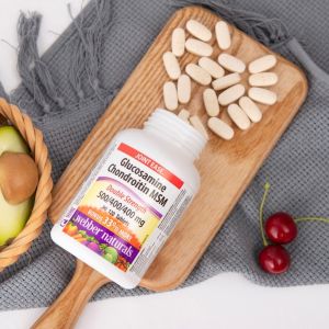 [MAPPLE CARE][TẶNG QUÀ] Viên uống bổ khớp Glucosamine Chondroitin MSM WEBBER NATURALS Hộp 120 viên -  ✓ Hỗ trợ sự phát triển của các mô giữa sụn và khớp.    ✓ Ngăn ngừa thoái hóa sụn bảo vệ các mô khớp.    ✓ Giúp xương khớp chắc khỏe và linh hoạt hơn.