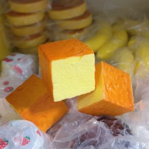YUDESHUI Hình vuông Đồ chơi bóp hình bánh mì Phục hồi chậm Mềm mại Đồ chơi xốp Mochi Squish Phim hoạt hình Đồ chơi bóp giảm căng thẳng Để giảm căng thẳng