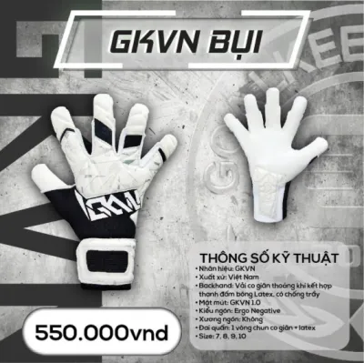 Găng Tay Bao Tay Thủ Môn – GKVN Bụi