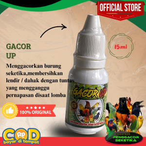 Gacor Up 10ml Penggacor Vitamin Suplemen Burung Kicau